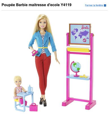 Barbie maîtresse d'école Barbie maîtresse d'école