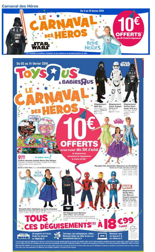 Le carnaval des héros ! Le carnaval des héros !