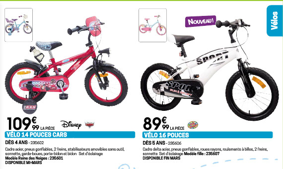 Des vélos, des tricycles... Des vélos, des tricycles...