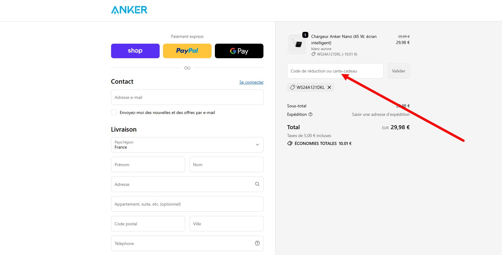 code promo Anker