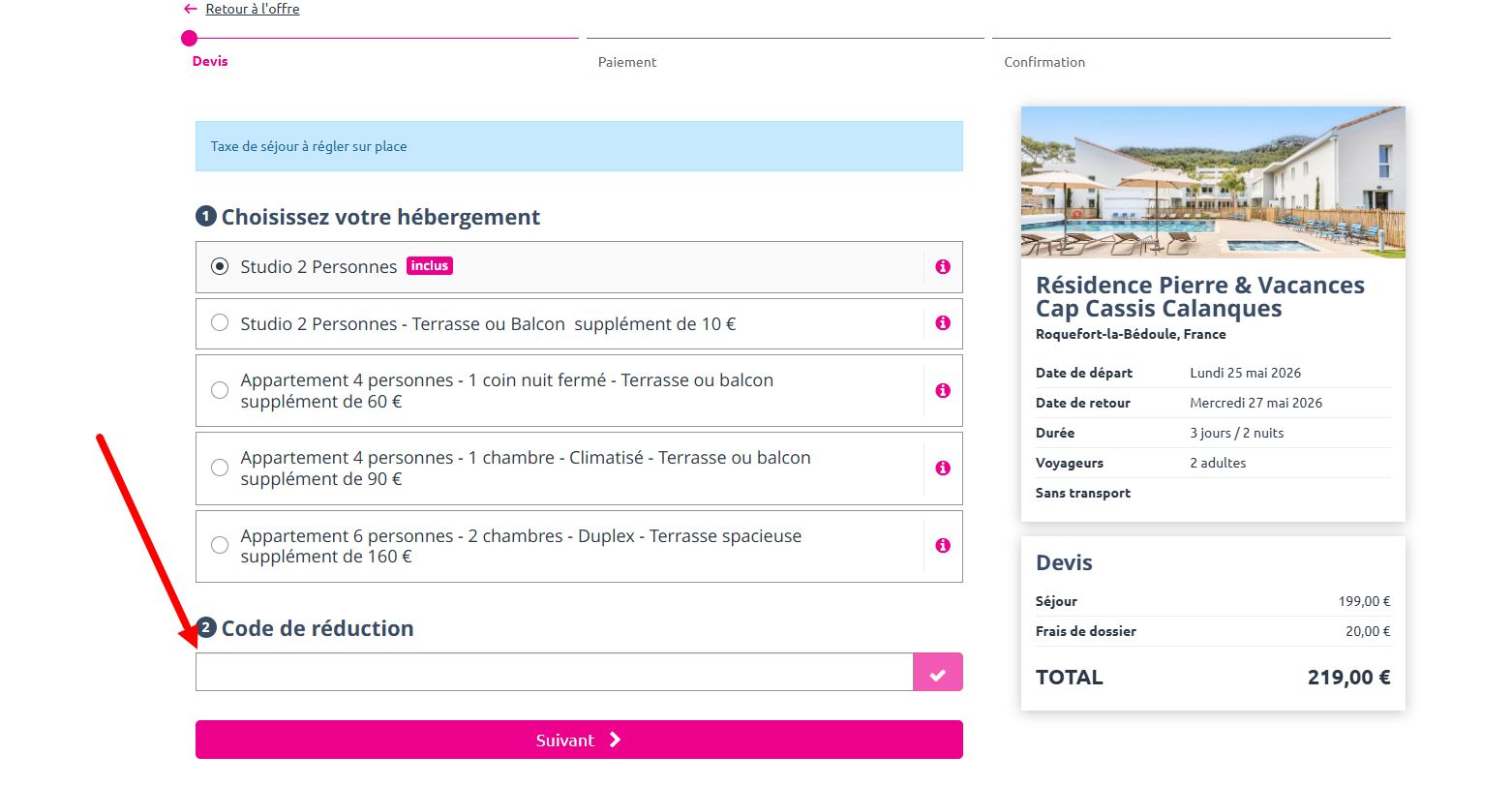 “Comment activer un code promo Lastminute”