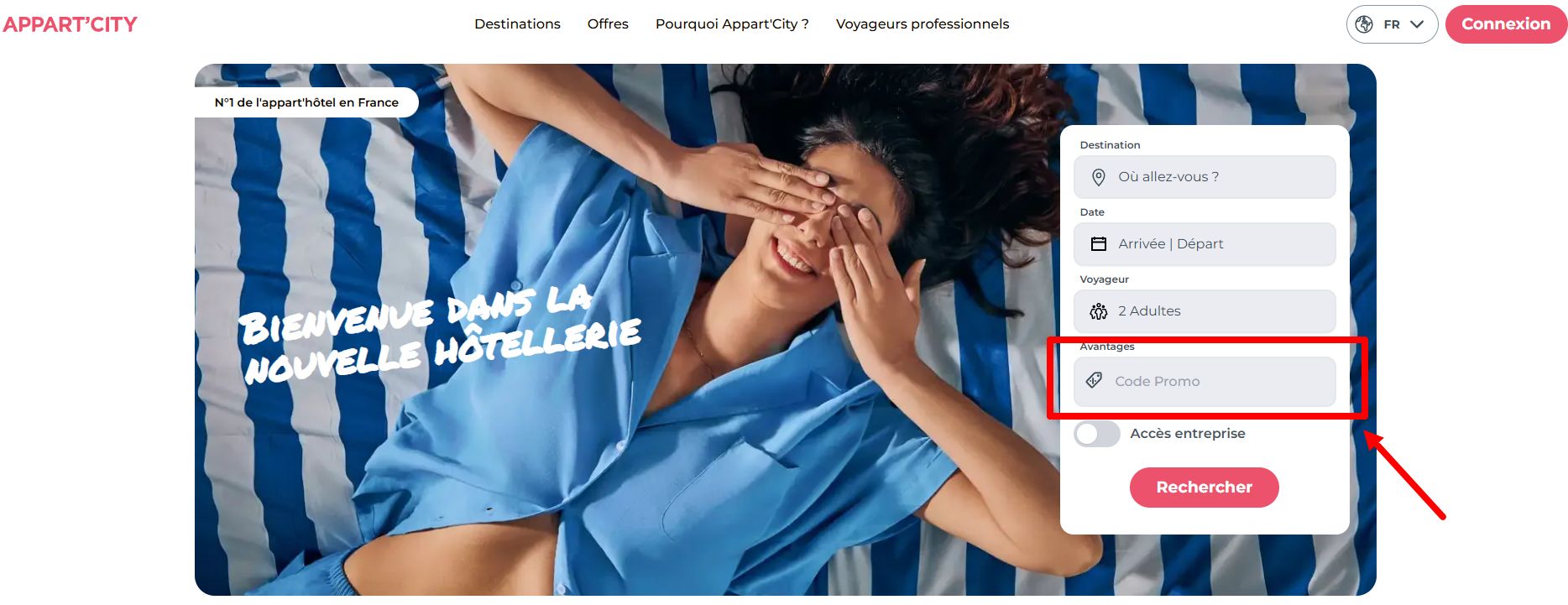 “Comment activer un code promo AppartCity”
