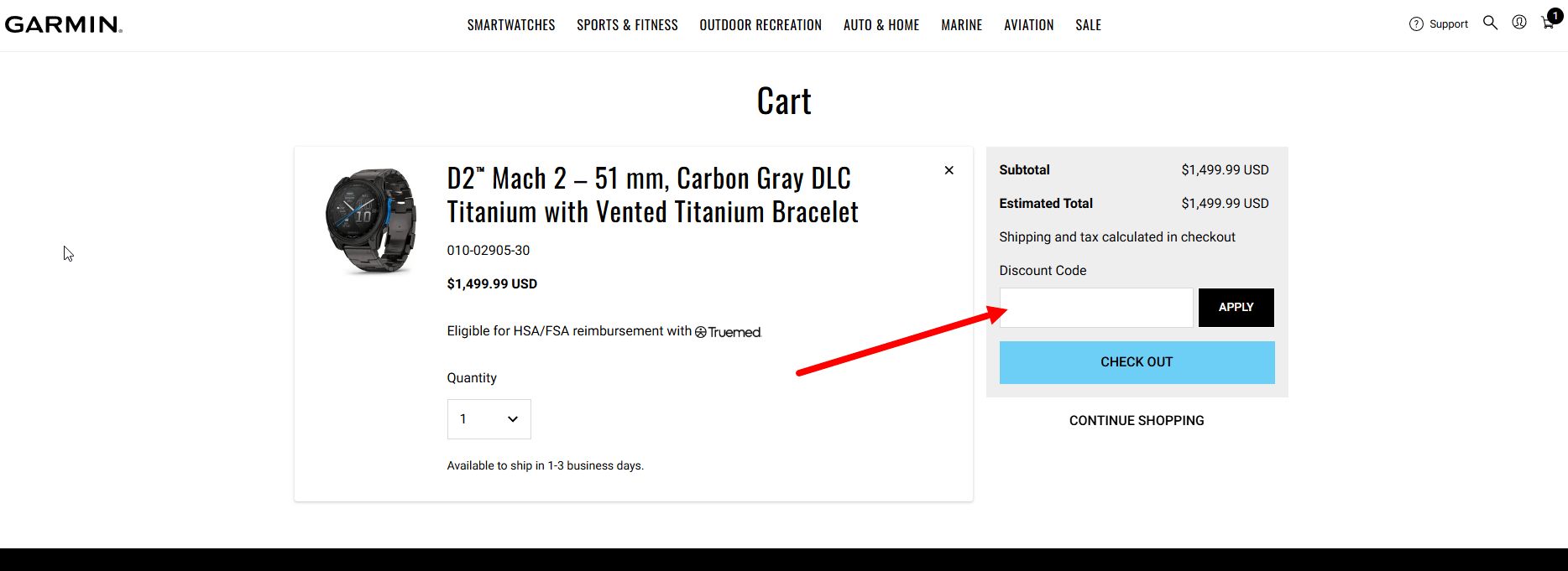 “Comment activer un code promo Garmin”