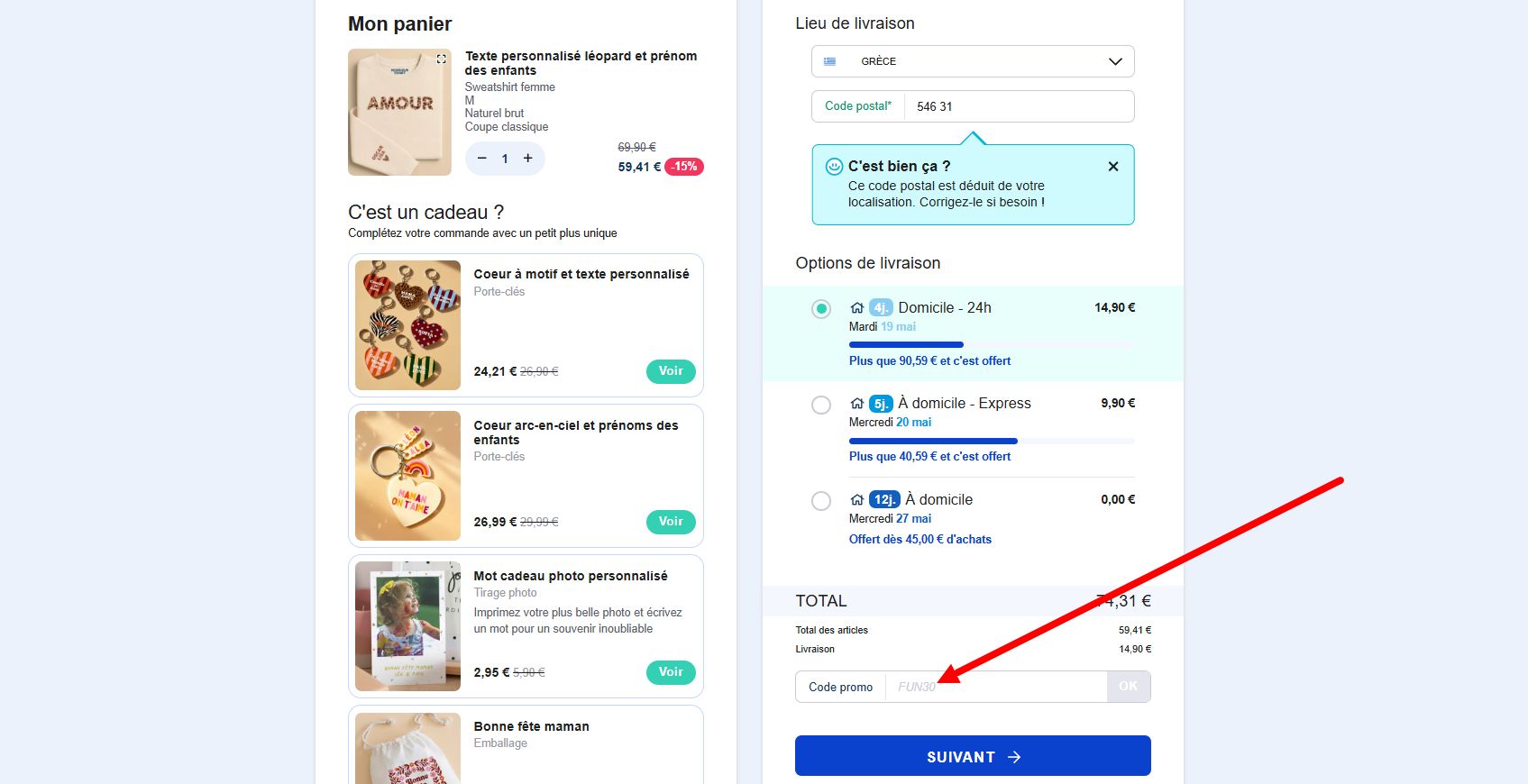 “Comment utiliser un code promo Monsieur TSHIRT”