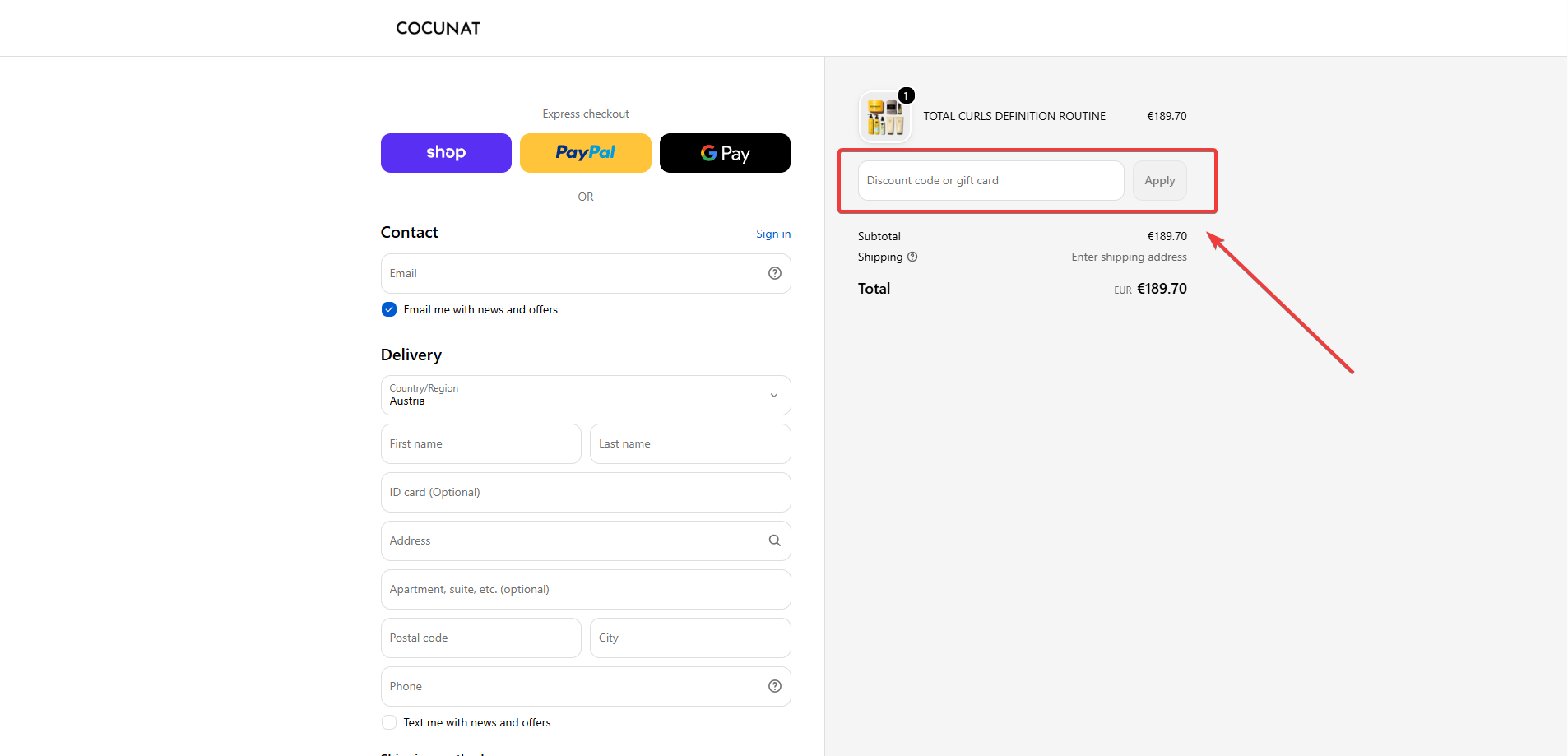 code promo Cocunat