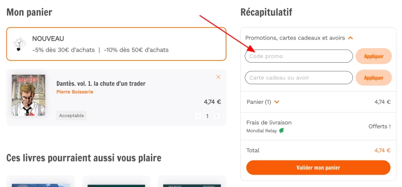 code promo Recyclivre
