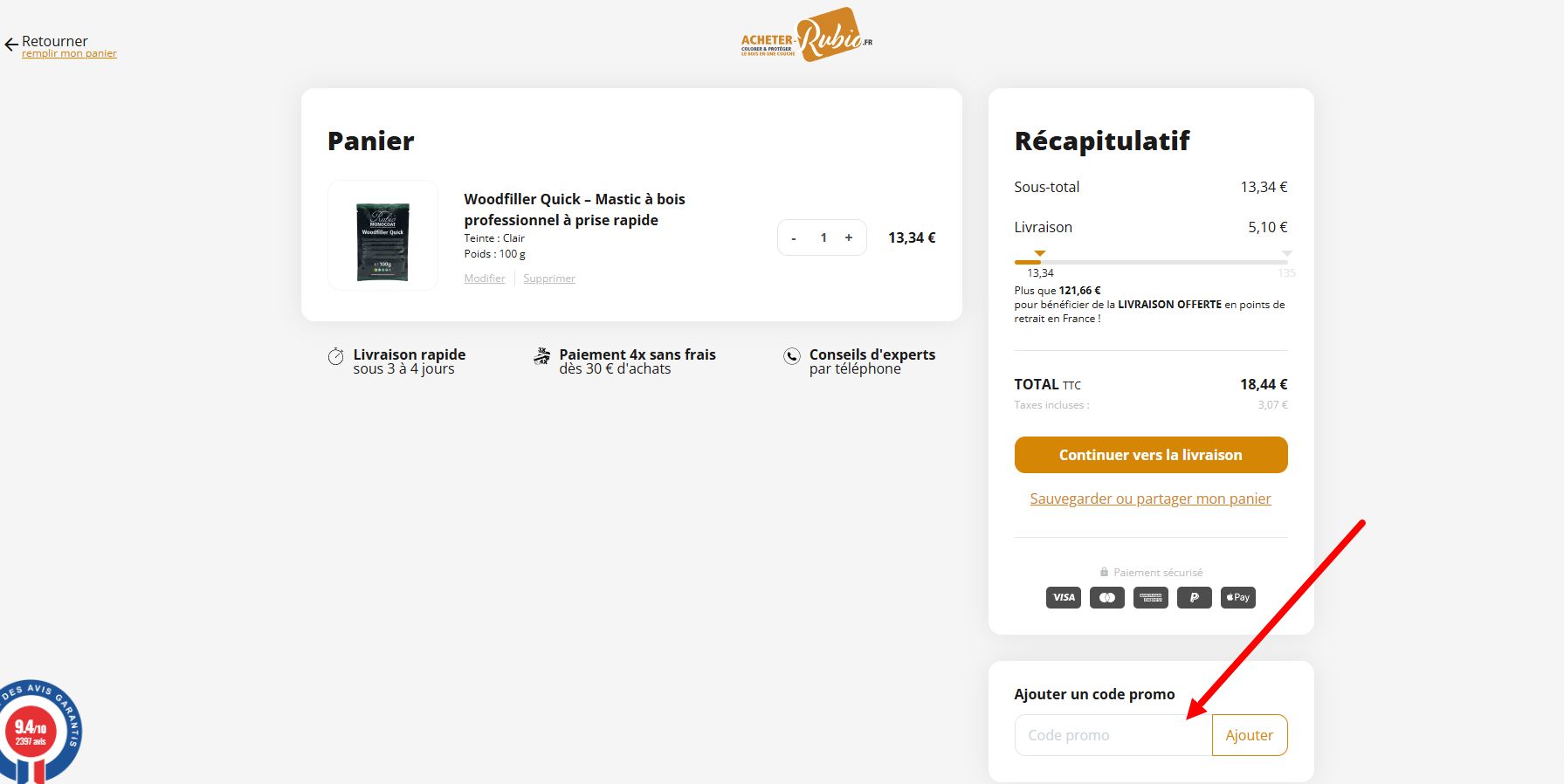 code promo Acheter-Rubio