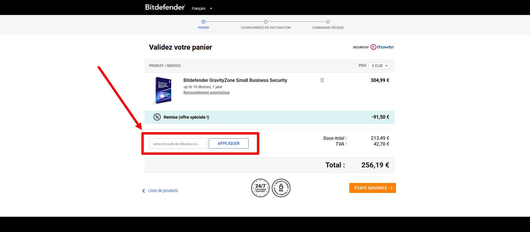 code promo Bitdefender