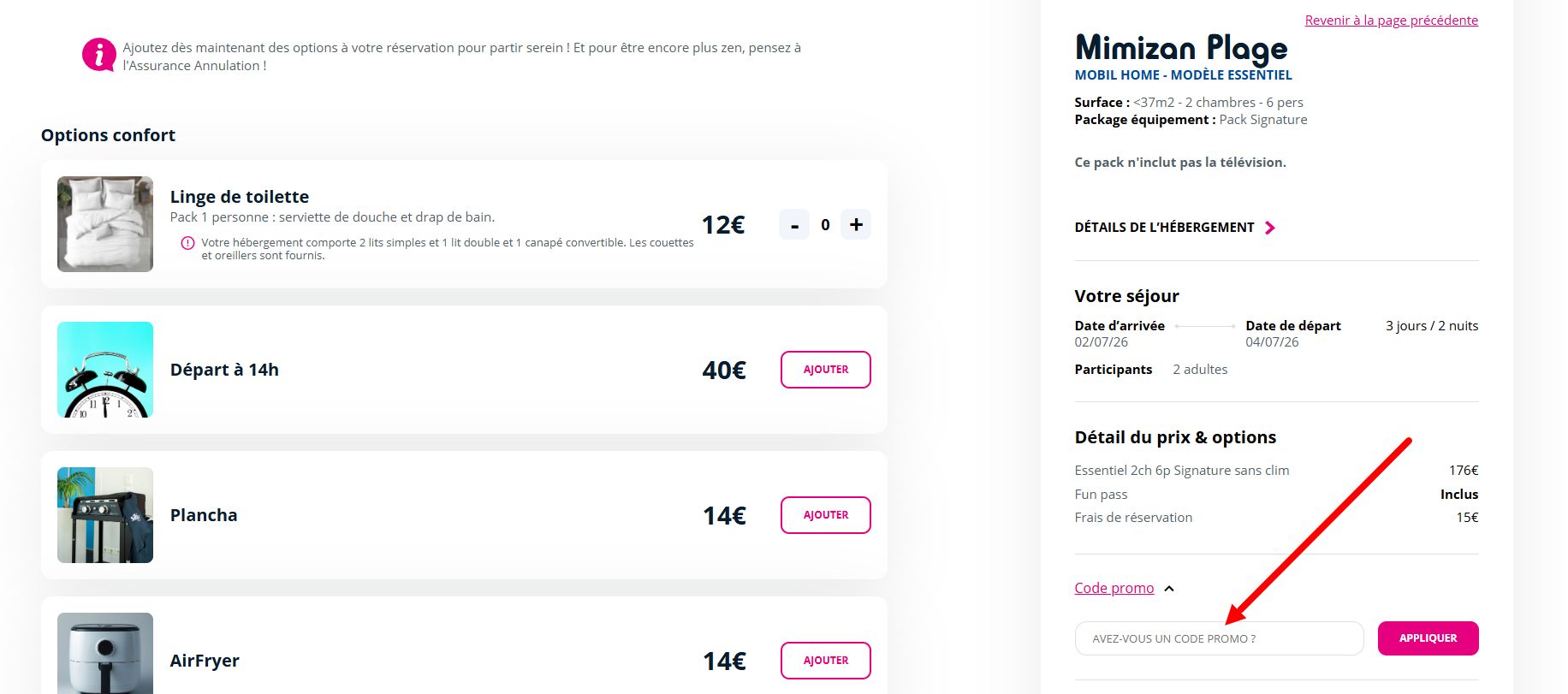 “Comment activer un code promo Siblu”