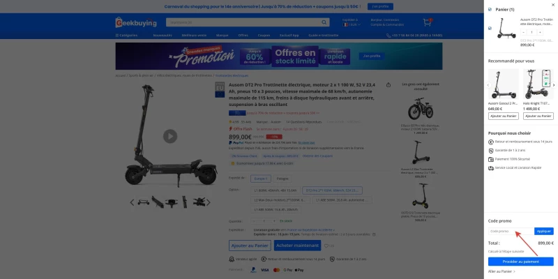 code promo Geekbuying