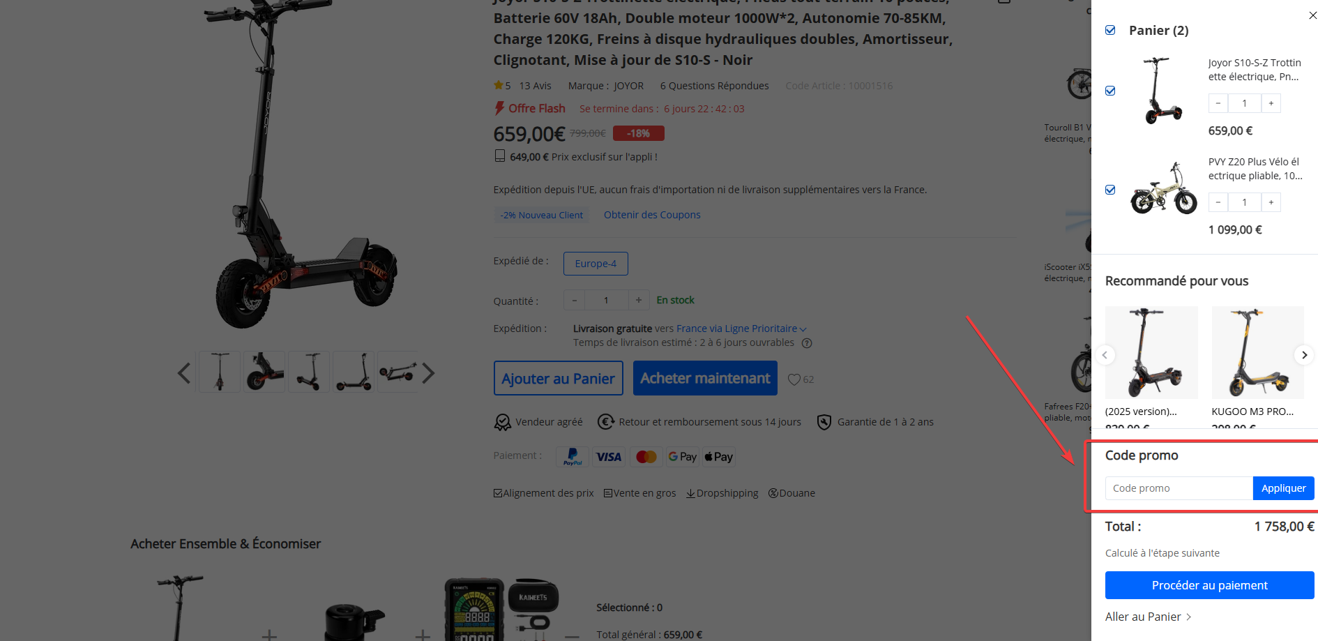 code promo Geekbuying