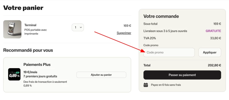 code promo SumUp