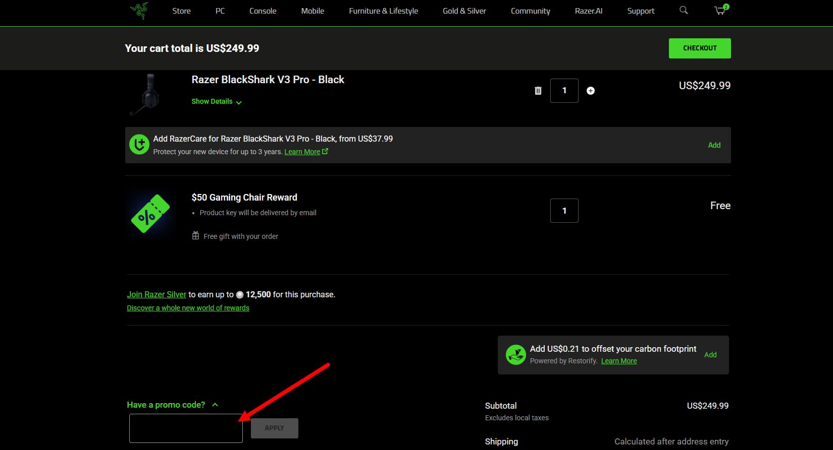 code promo Razer