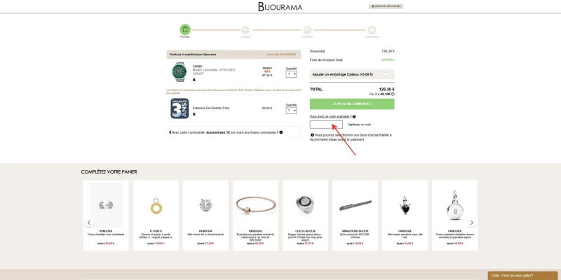 code promo Bijourama