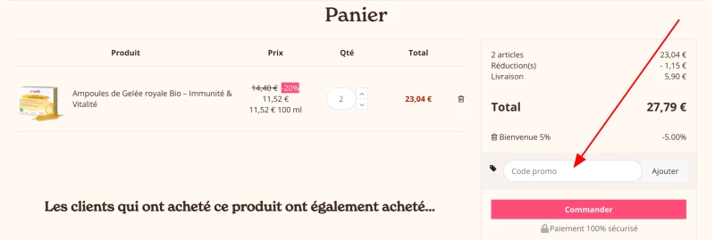 code promo Propolia
