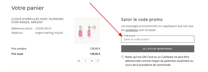 code promo Thomas Sabo