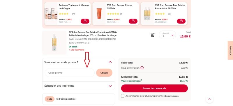 code promo Redcare Pharmacie