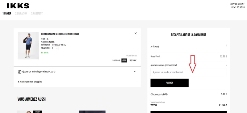 code promo IKKS