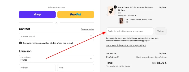 code promo Réjeanne
