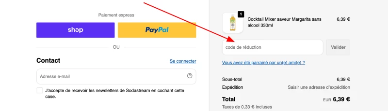 code promo Sodastream