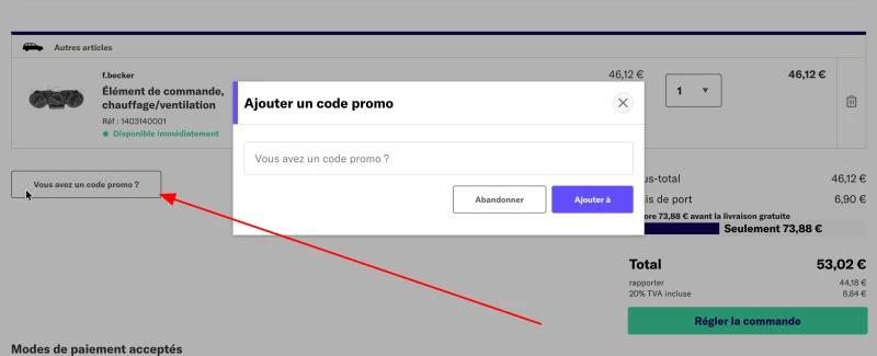 code promo Carpardoo