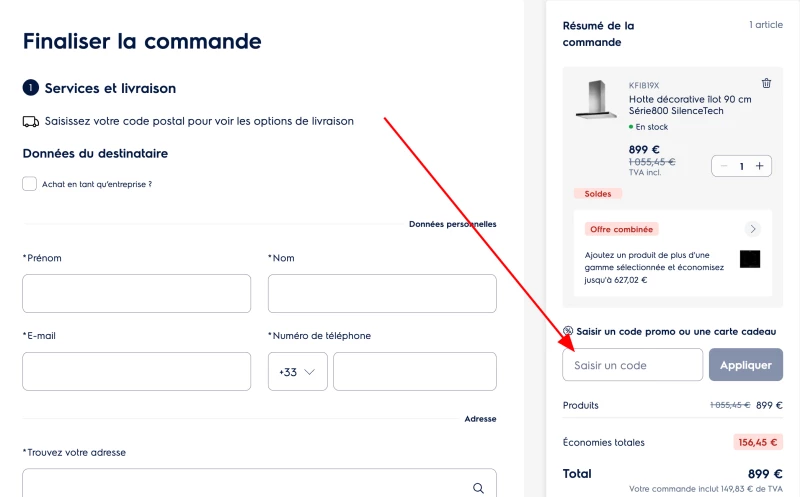 code promo Electrolux