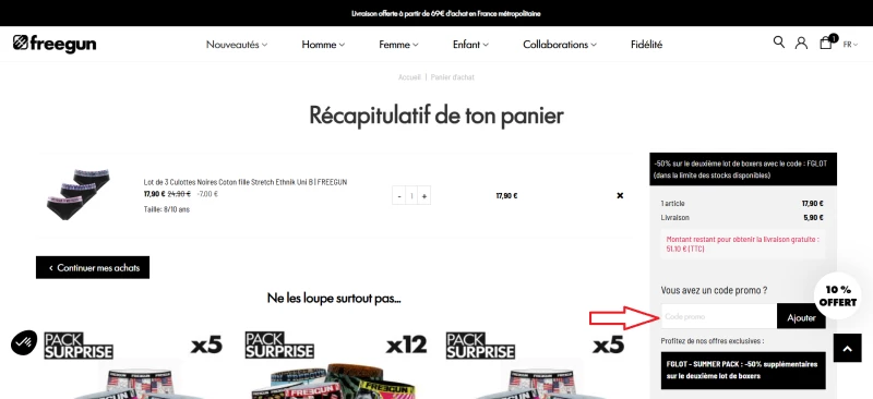 code promo FreeGun