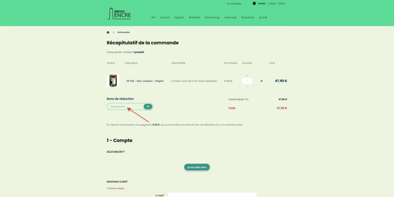 code promo Breizh Encre
