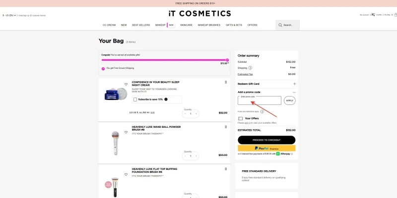 code promo IT Cosmetics