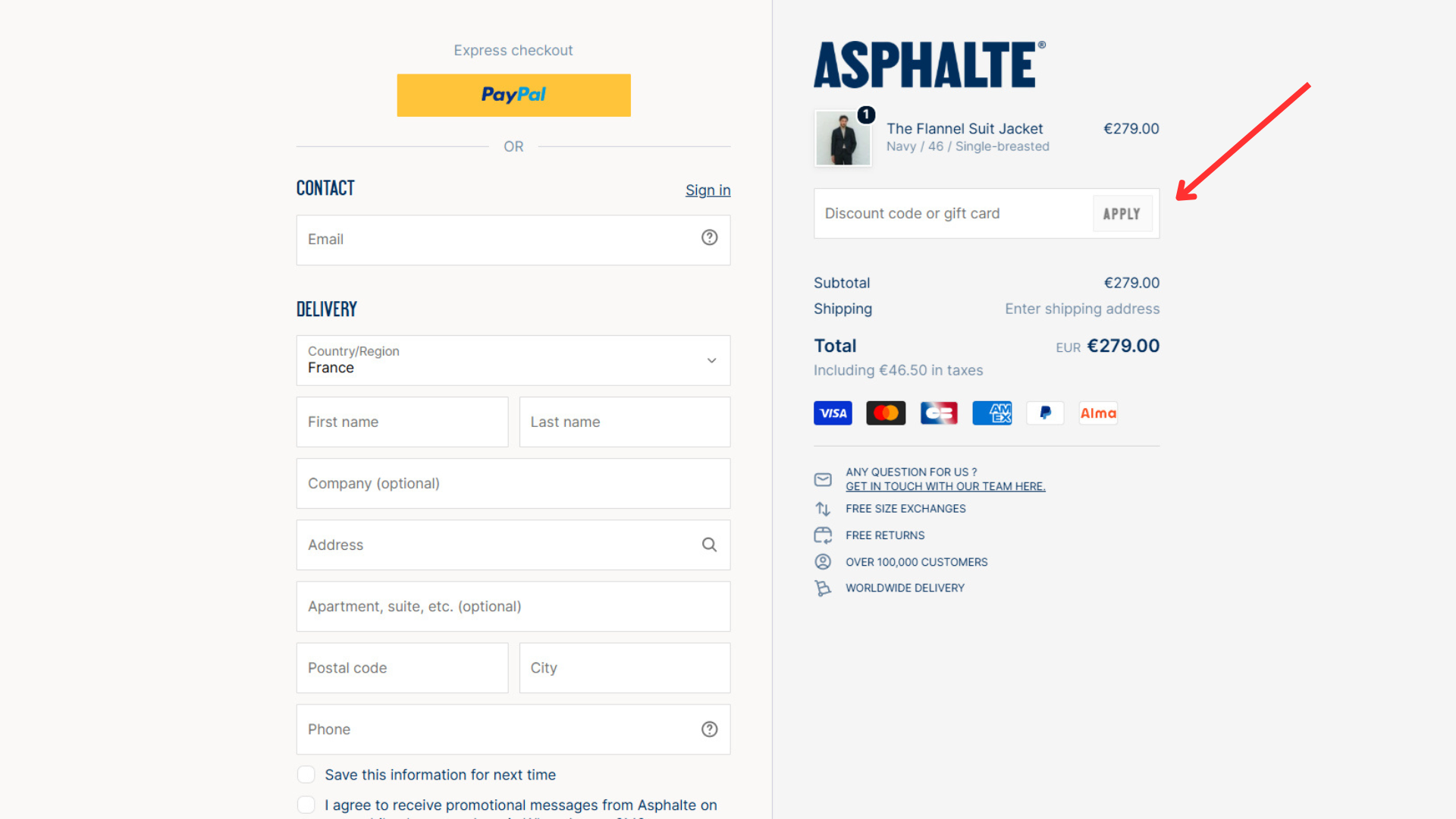 code promo Asphalte