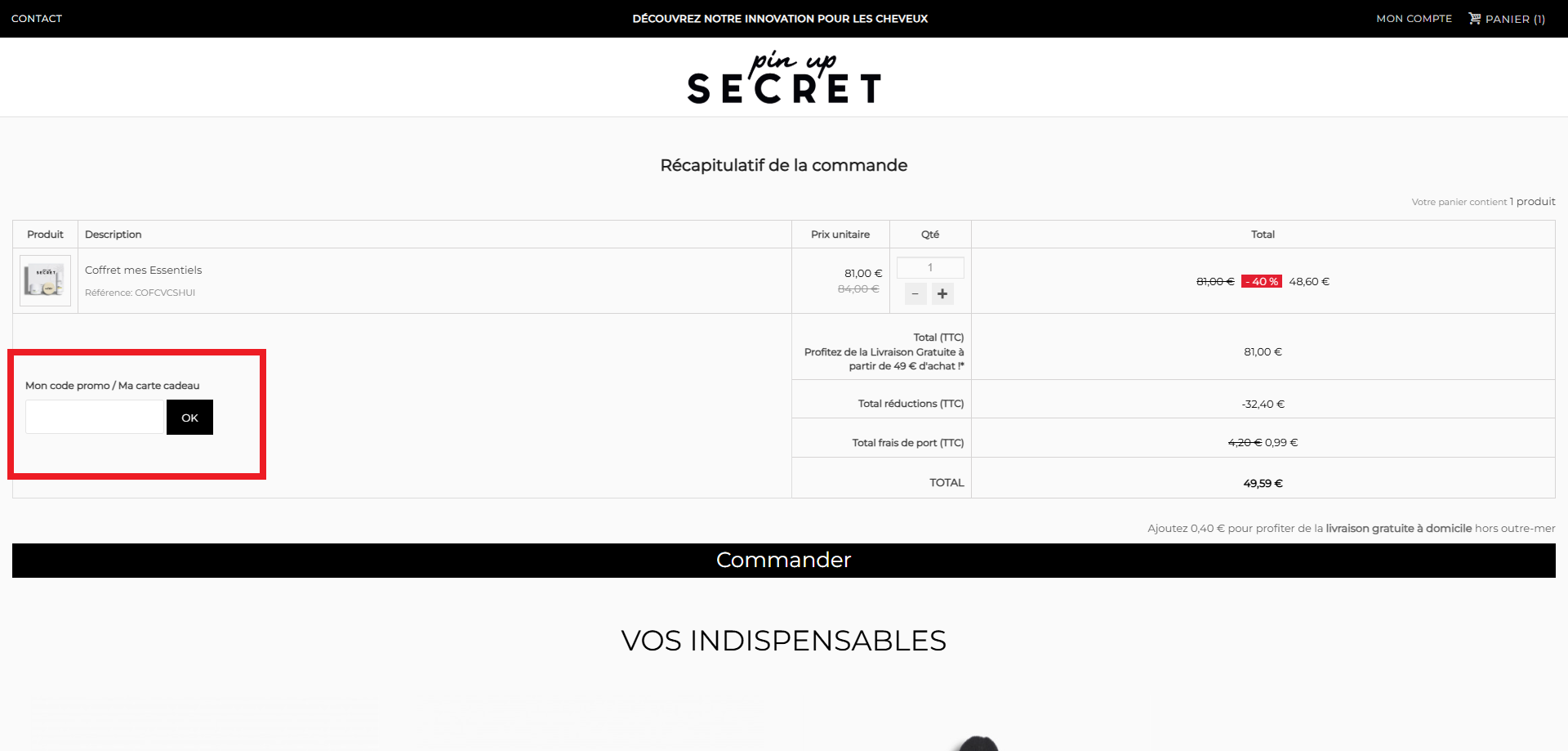code promo Pin Up Secret