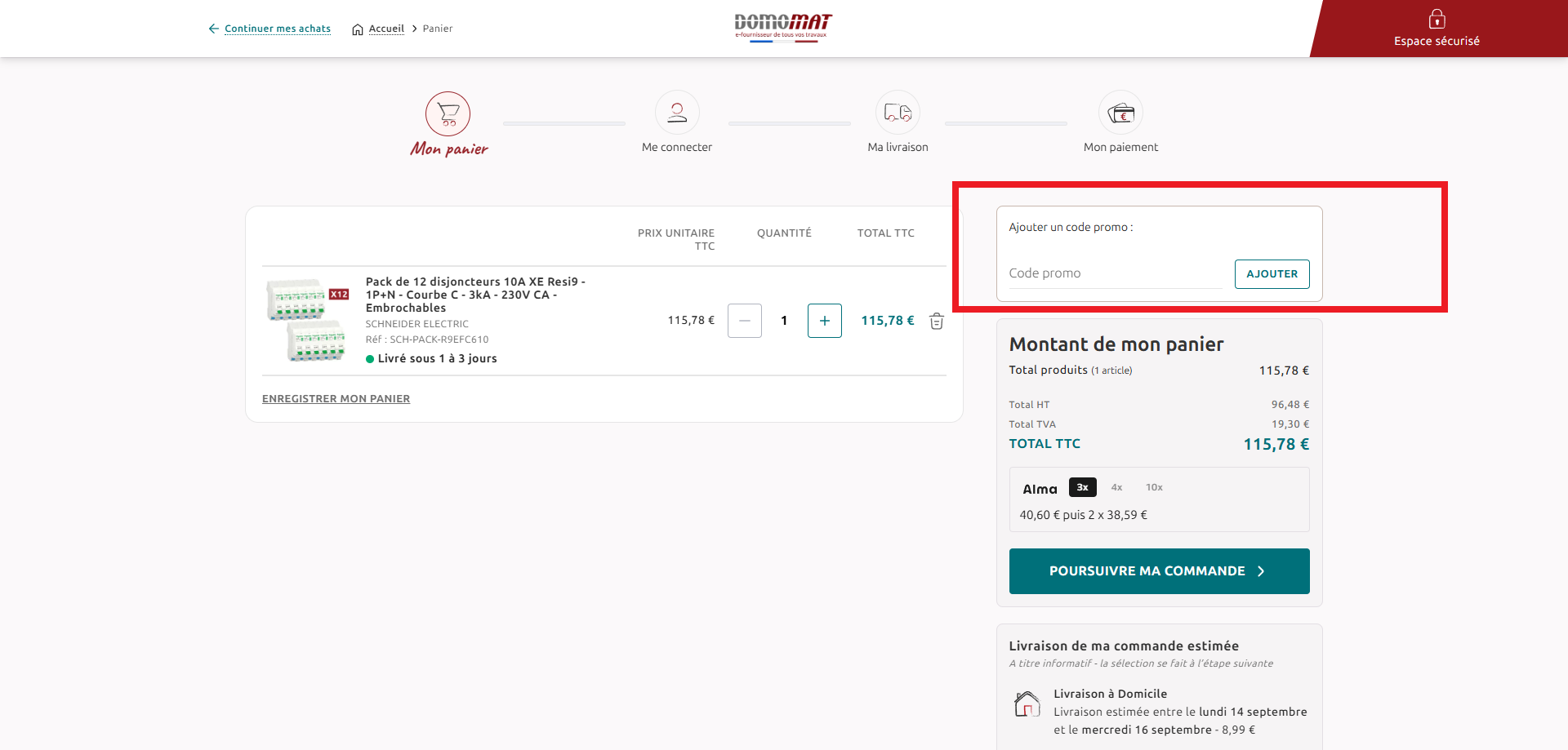 code promo Domomat