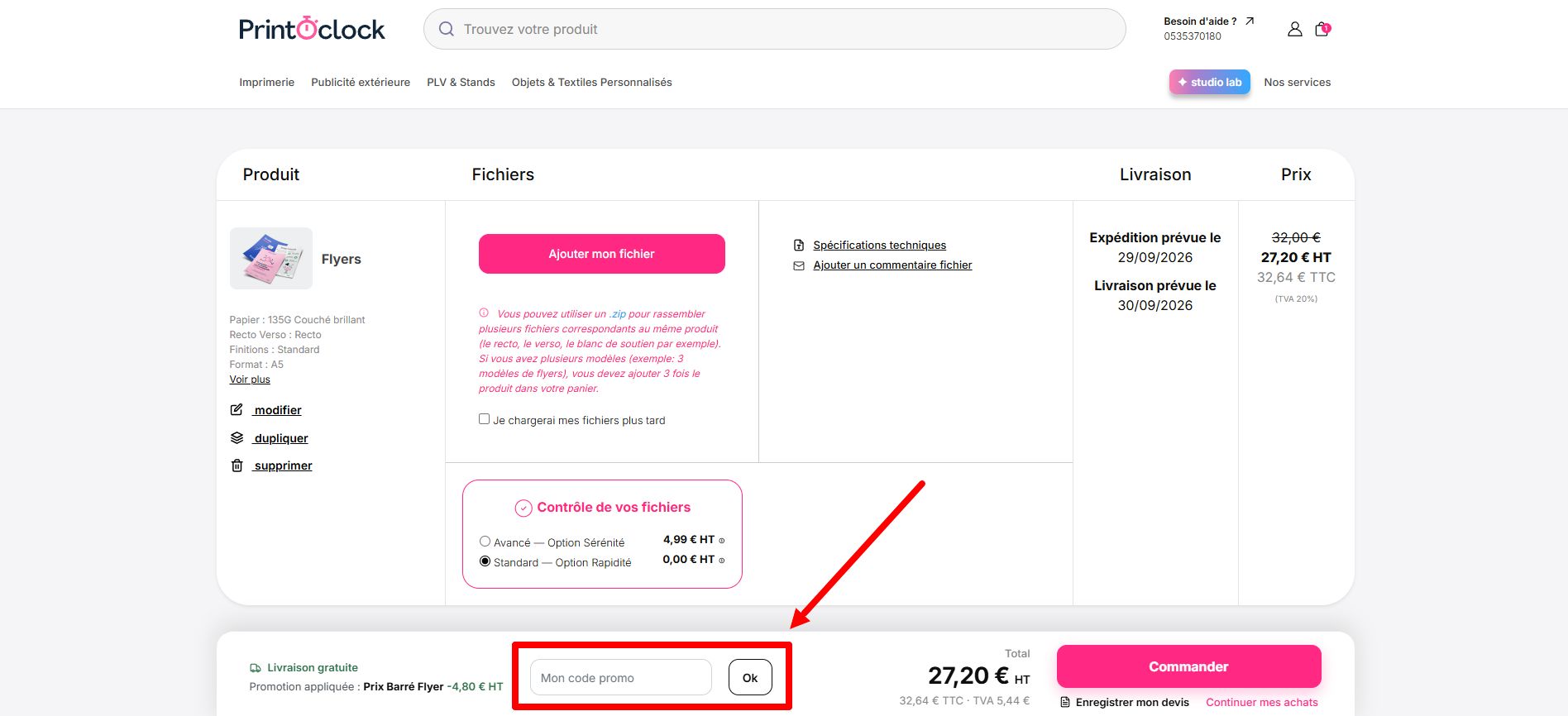 code promo Printoclock