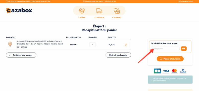code promo Cazabox