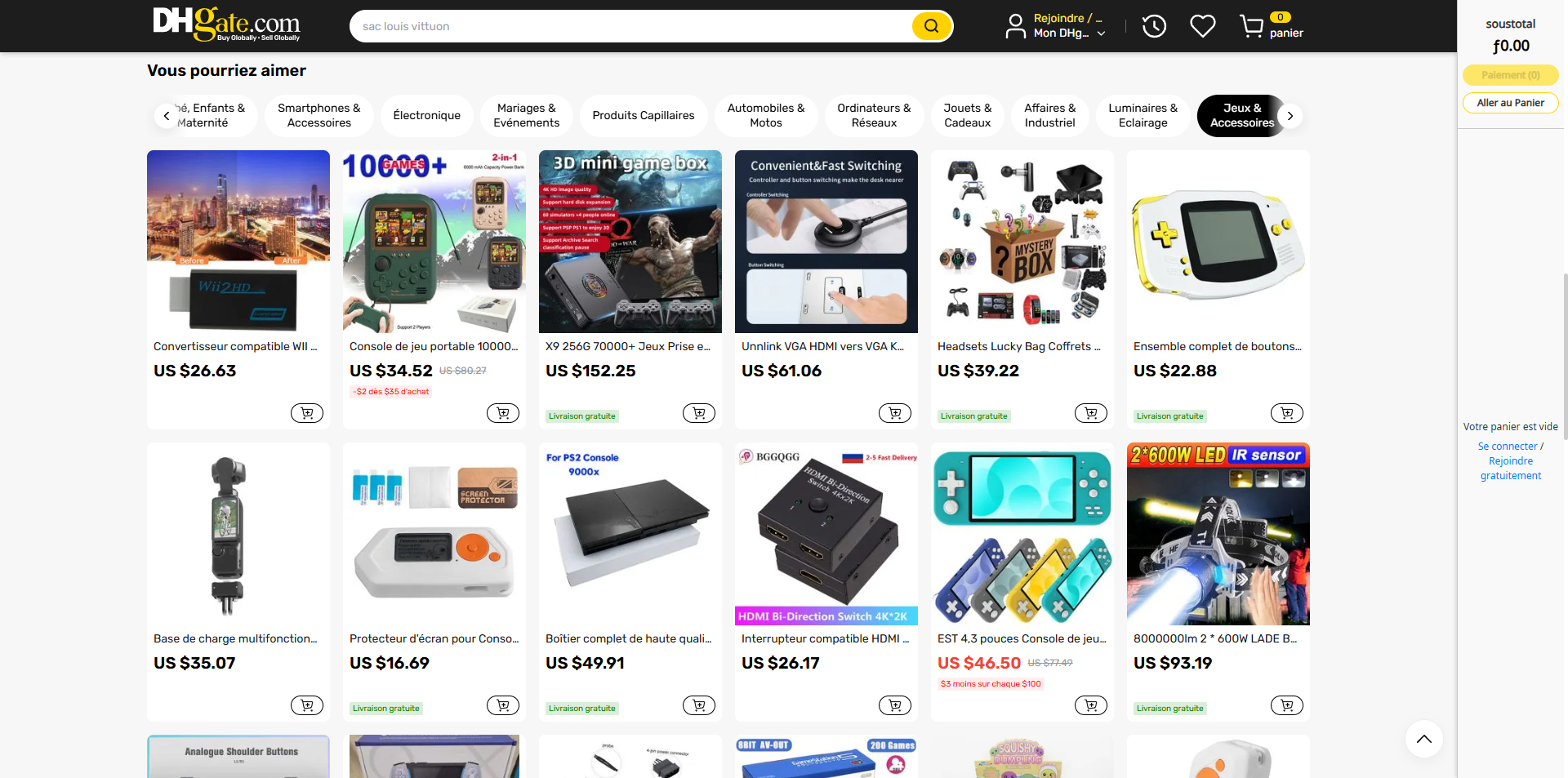 DHgate Code de réduction