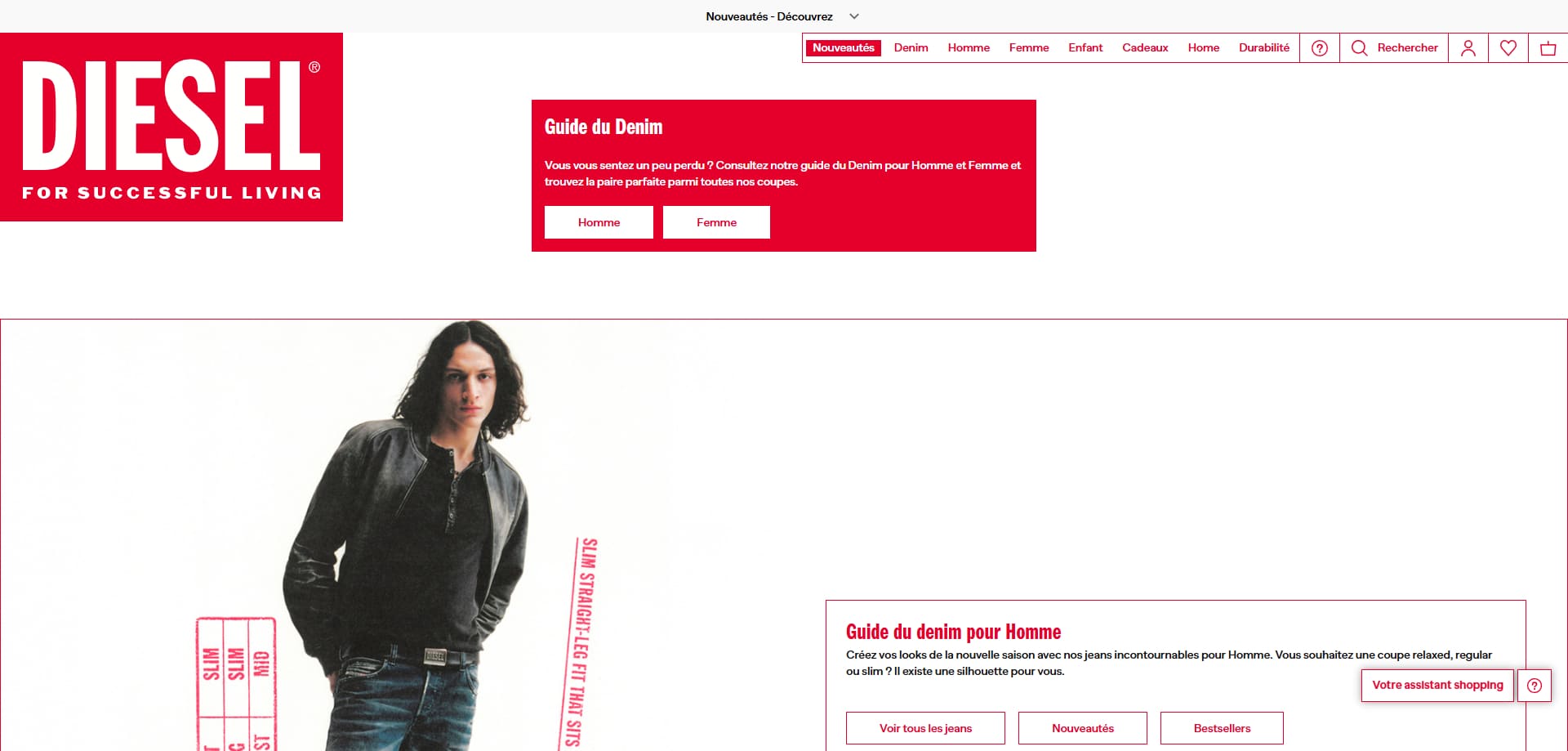 Diesel Bon d'achat