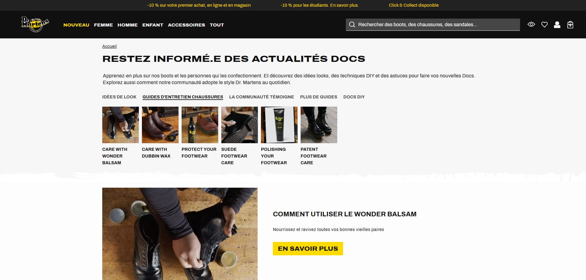 Dr Martens Code promo