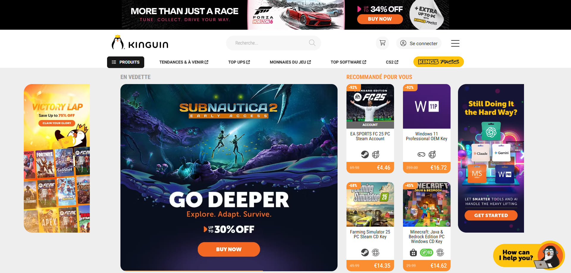 Kinguin Code de réduction