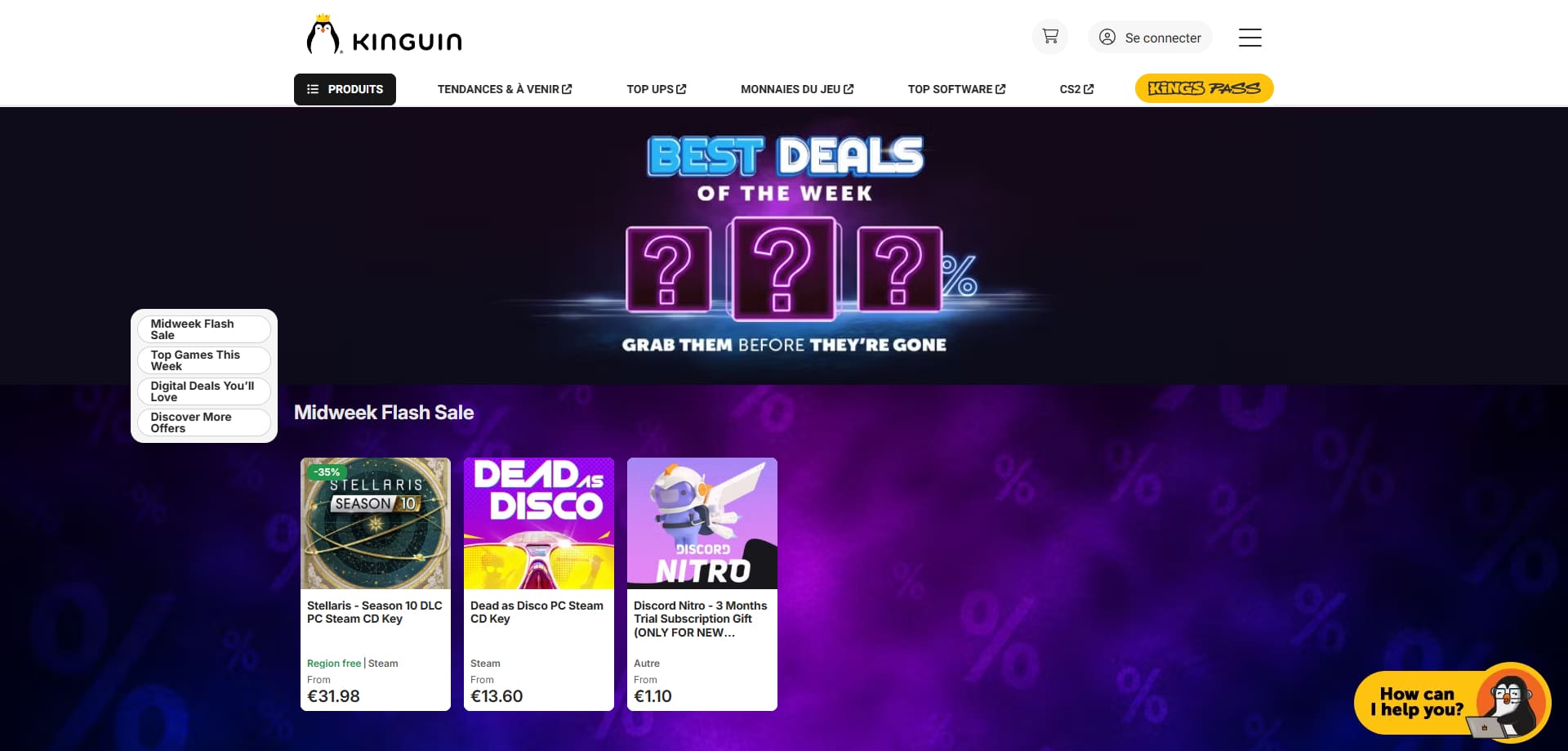 Kinguin Bons de réduction