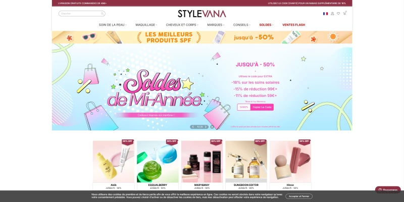 code promo Stylevana