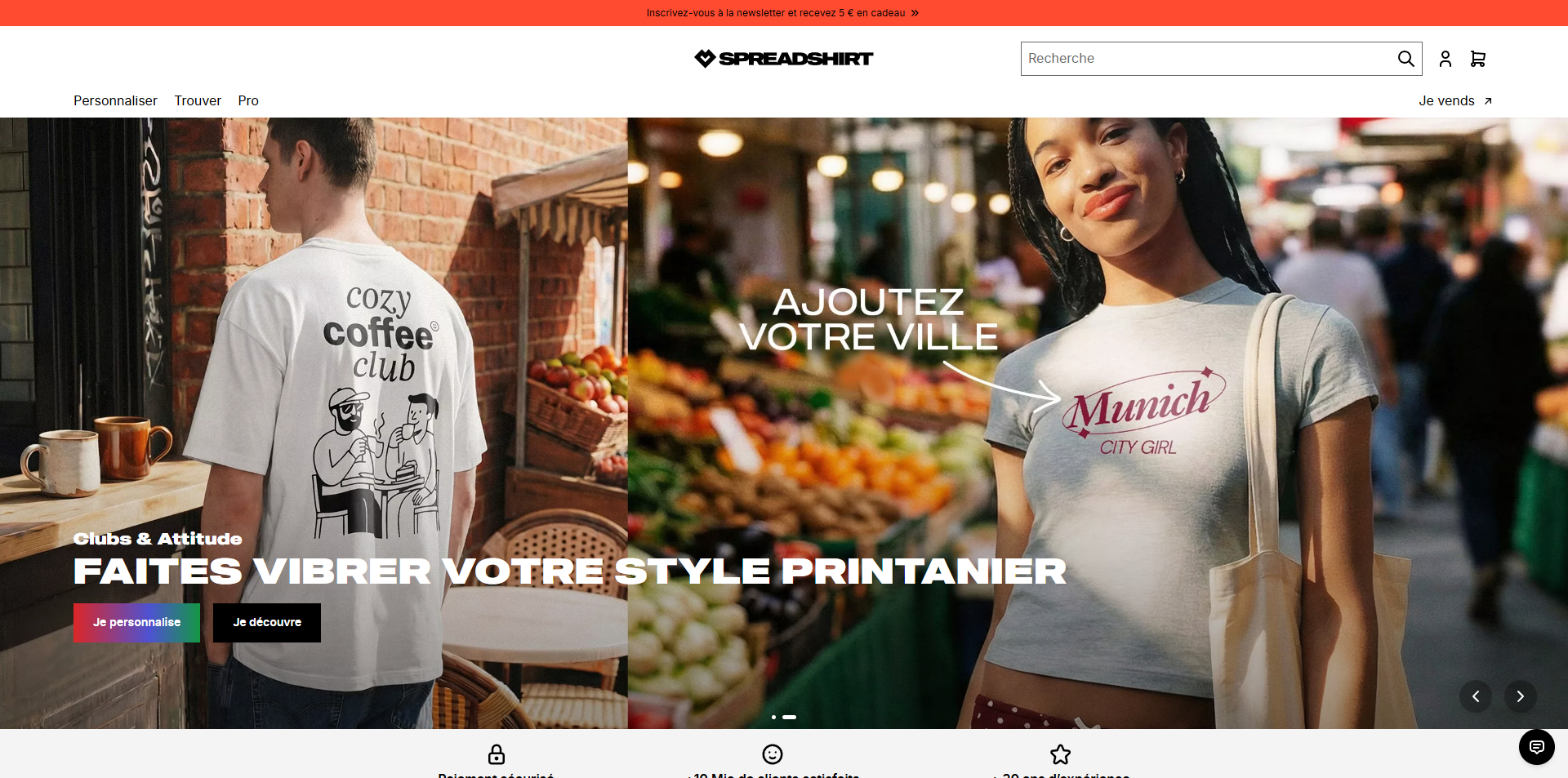 Spreadshirt Code de réduction
