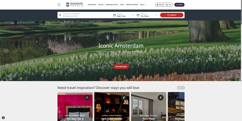 code promo Radisson Hotels