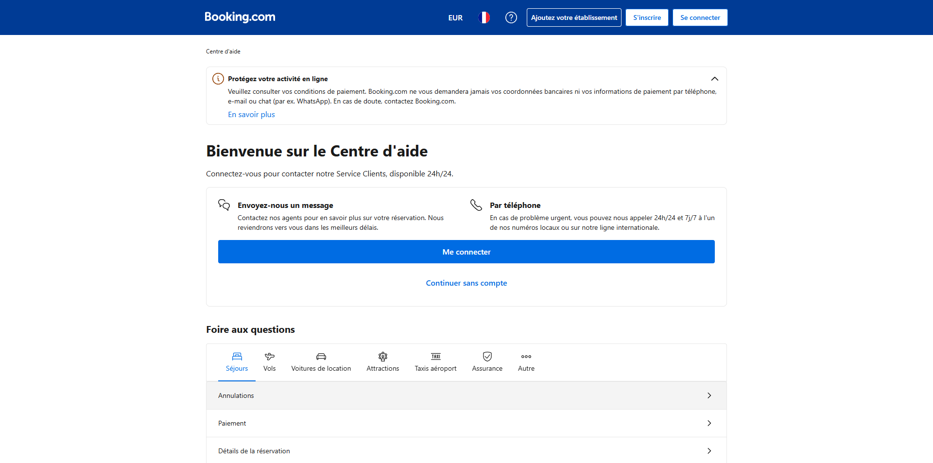 Booking Bon d'achat