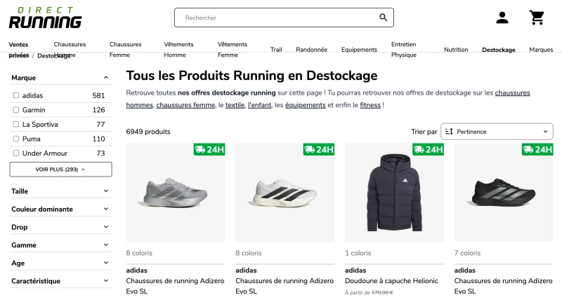Direct-Running
