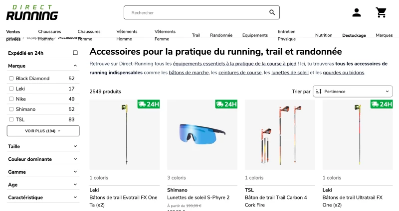Direct-Running