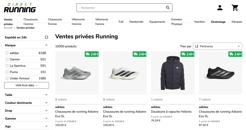 Direct-Running