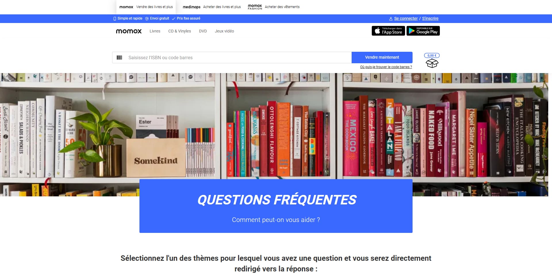 Momox Bons de réduction