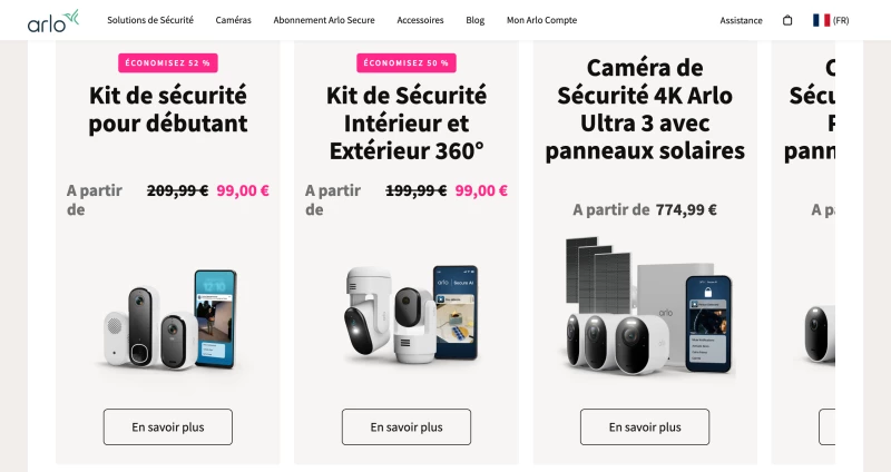 code promo Arlo