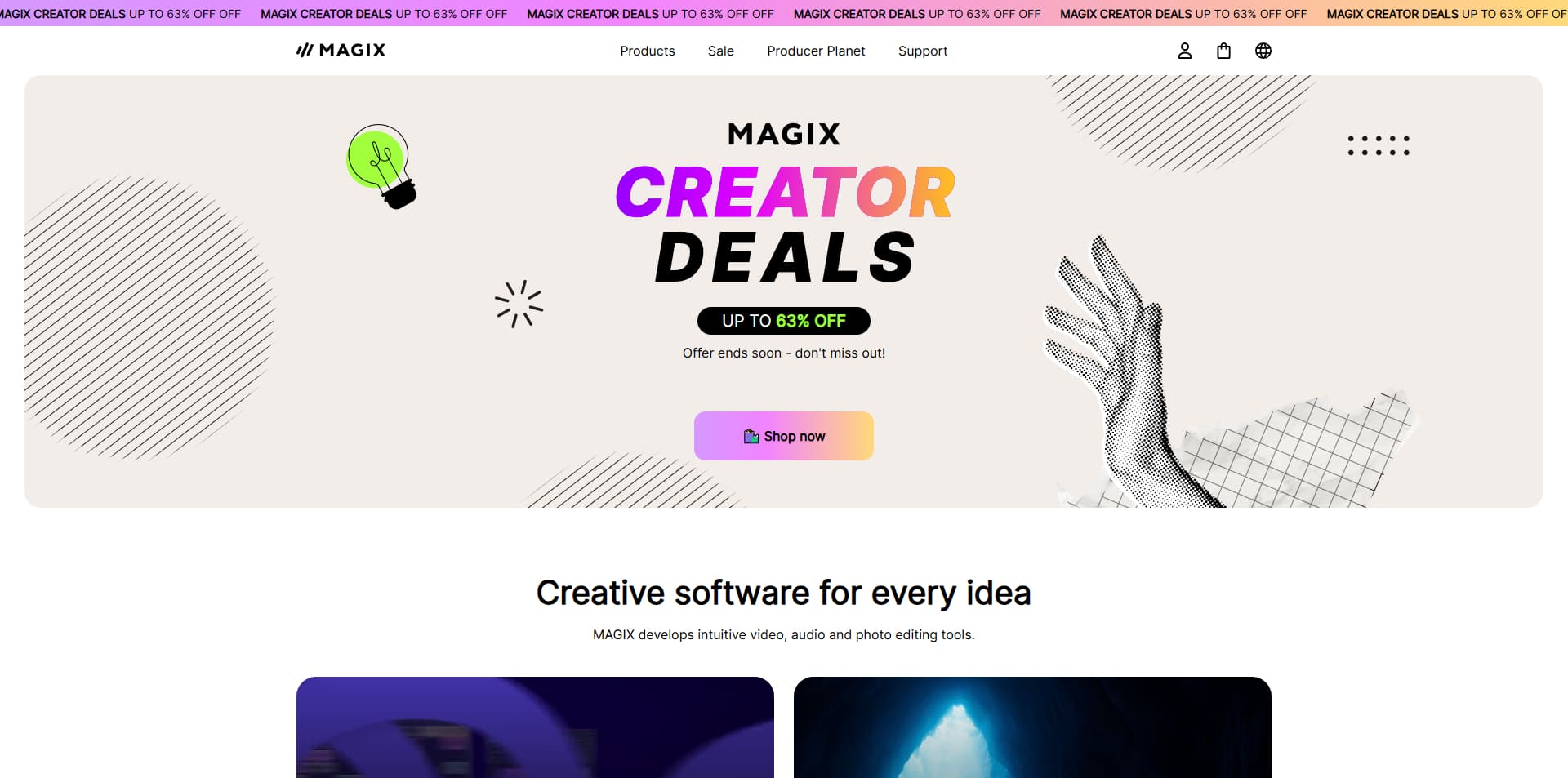 MAGIX Code de réduction