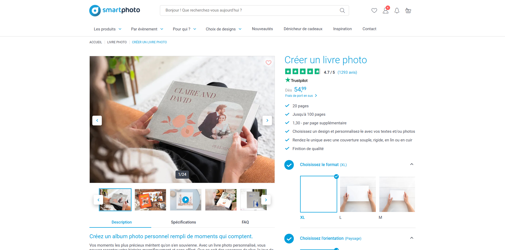 Smartphoto Bon d'achat